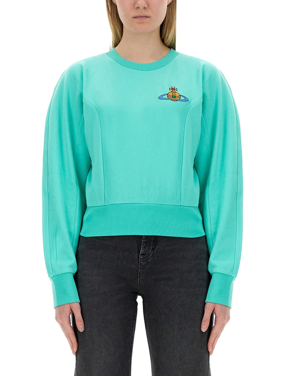 Vivienne Westwood Sweatshirts - Azure | a25a87e652d7acd8932d7da89cd00b3d09186499