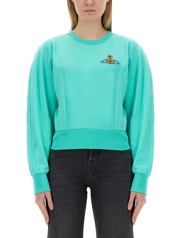 Vivienne Westwood Sweatshirts - Light Blue | Wanan Luxury