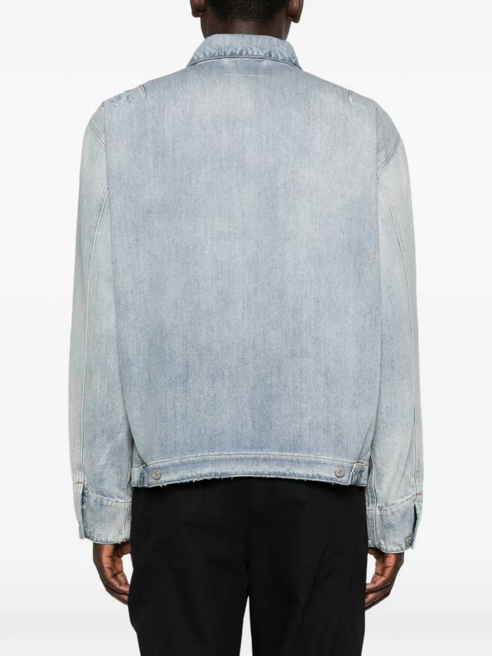 Mm6 Maison Margiela JACKET - Blue | 4106a3bcd1d528ecba01085d6c64cb28e752b940