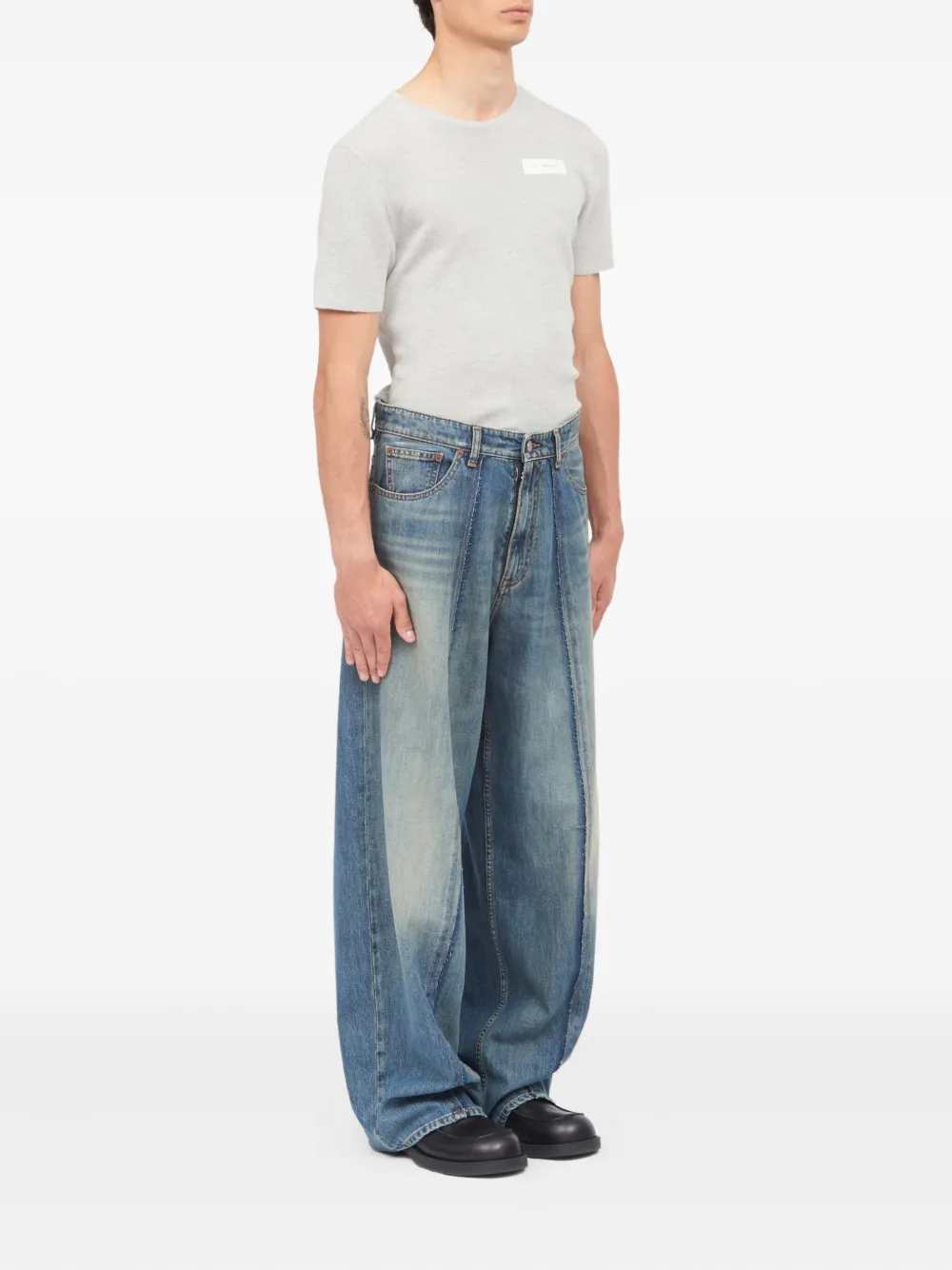 Mm6 Maison Margiela JEANS - Blue | 29756139ae958fdb50d0cfac453019c0ed653f0b