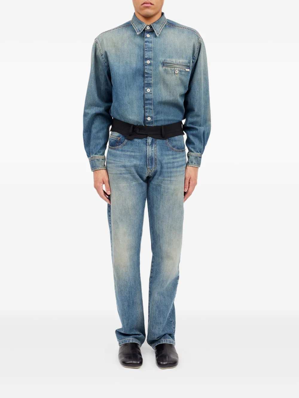 Mm6 Maison Margiela JEANS - Blue | 88dbef0ea9f4768569a501961d965ed9c66538ec