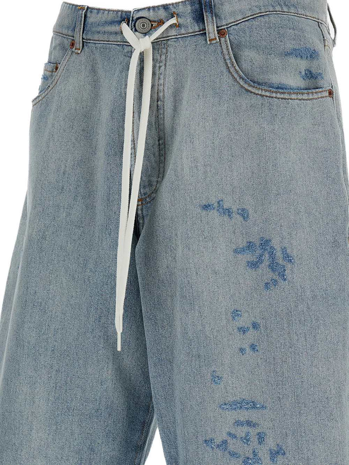 Mm6 Maison Margiela SHORTS - Blue | 0bfab0d3d58ff3e501afdd1d2f3a0fcffab79c97