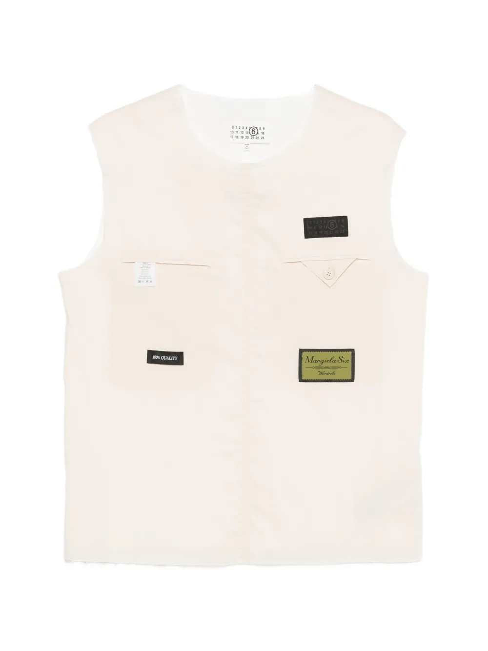 Mm6 Maison Margiela SWEATER - White | 418d70951068c0574e0ef46623366e3f0fb2febc