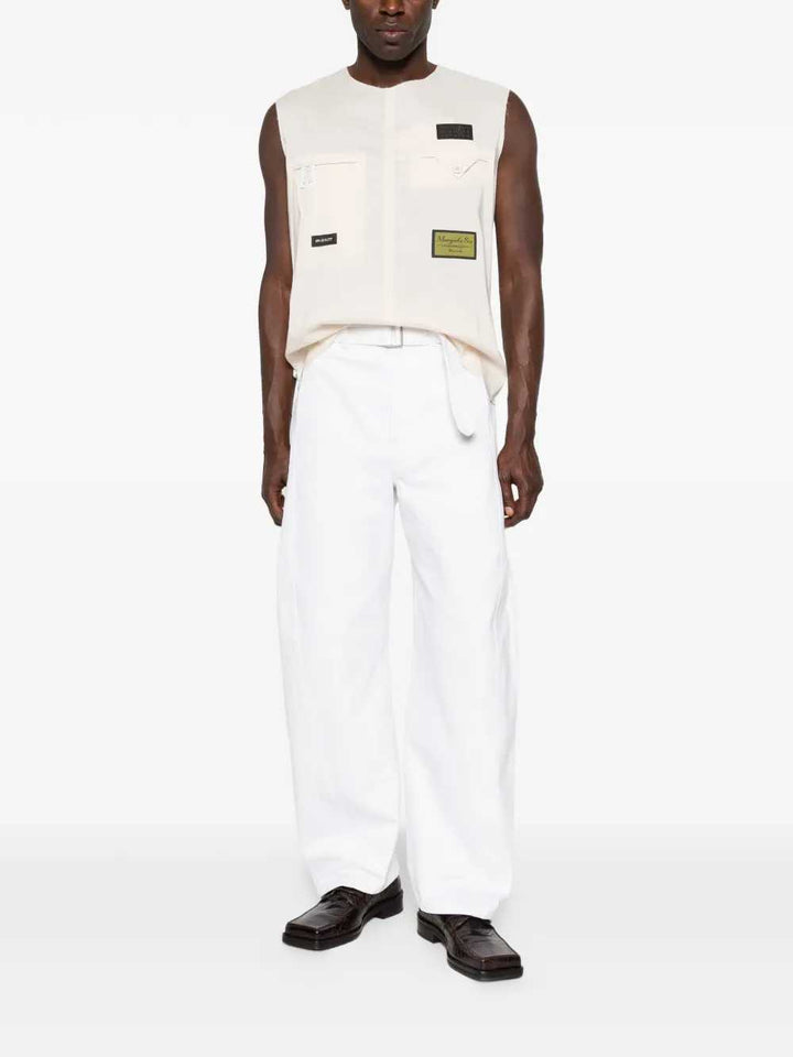 Mm6 Maison Margiela SWEATER - White | cd835251629ef354d9400bf8c3ff18675aa38a6d