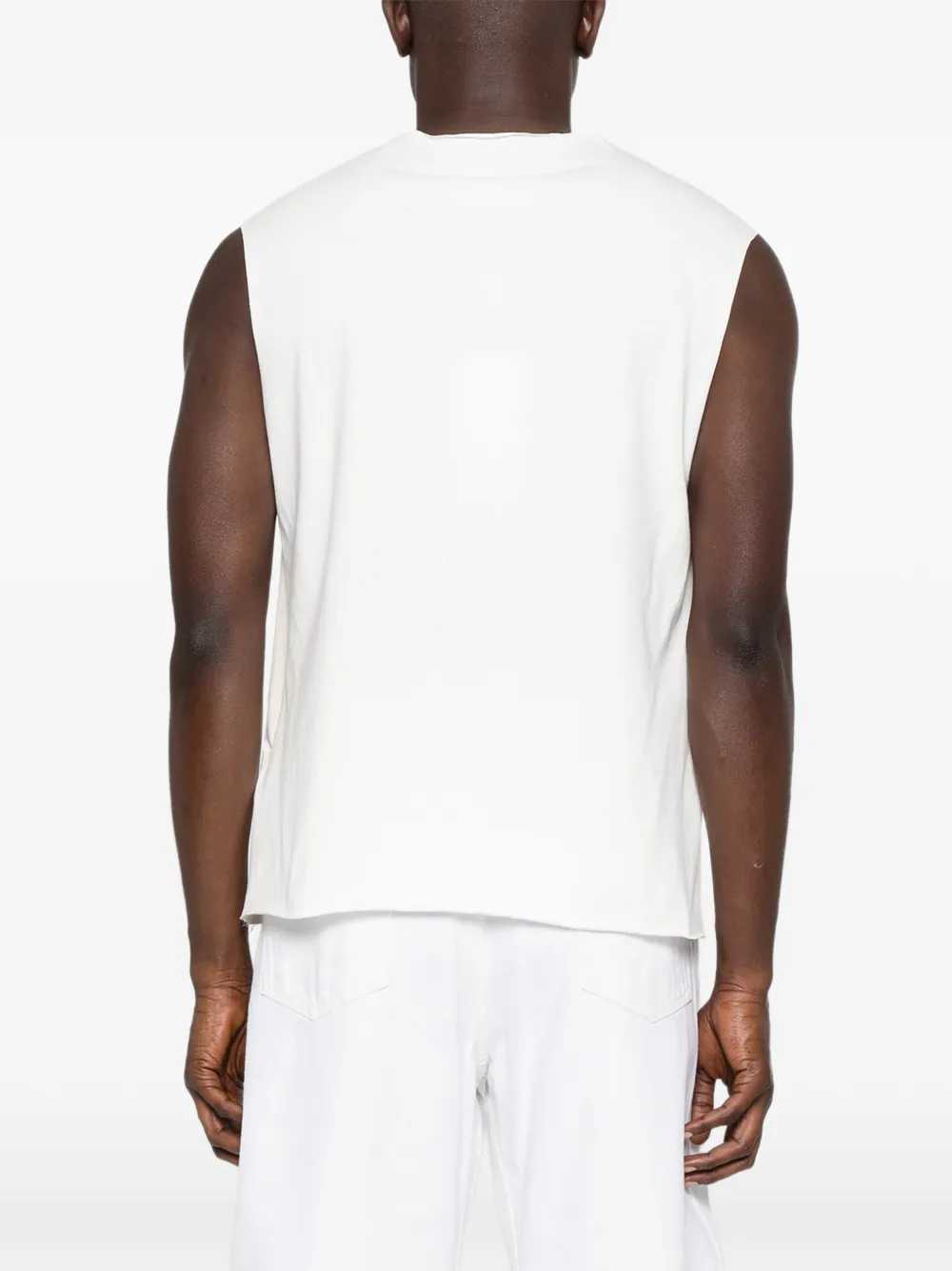 Mm6 Maison Margiela SWEATER - White | 1f7df9bc44ce0dc70f70b5e16ba98179f98f6ce7