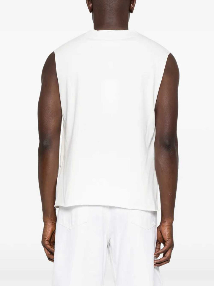 Mm6 Maison Margiela SWEATER - White | 1f7df9bc44ce0dc70f70b5e16ba98179f98f6ce7