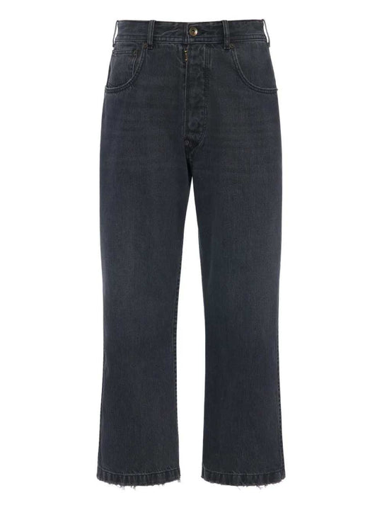 Cropped Trousers With Fringe