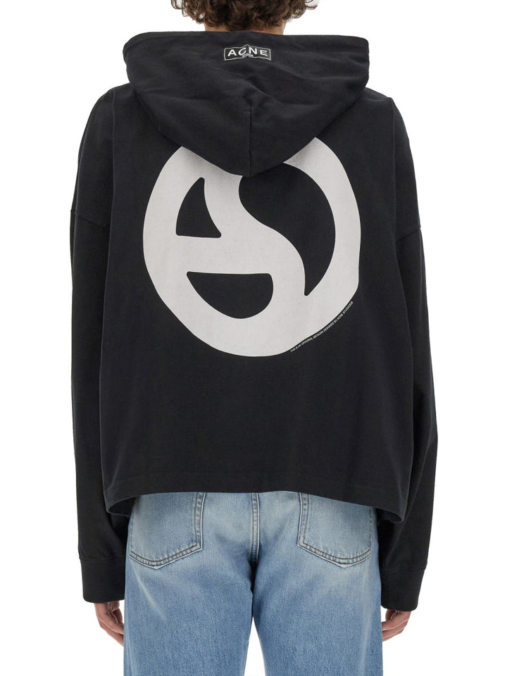 Acne Studios Sweatshirts - Black | 4aff6be2cba64da422184266cce22dc624436481