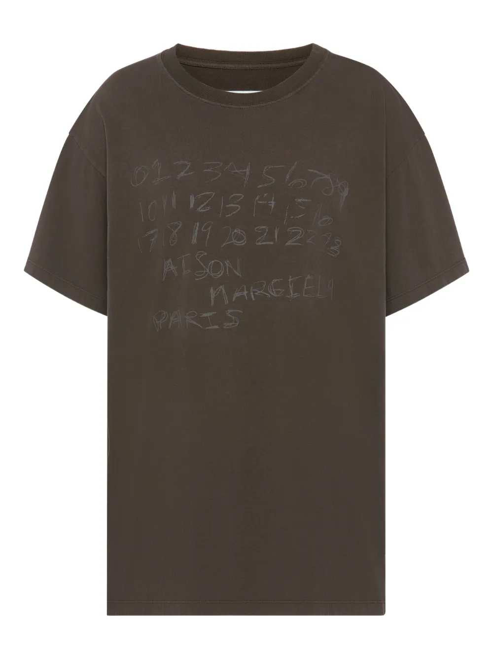 Maison Margiela TSHIRT - Brown | d7f57503aa242969349a55f3d0ab4fe714fb4b3d