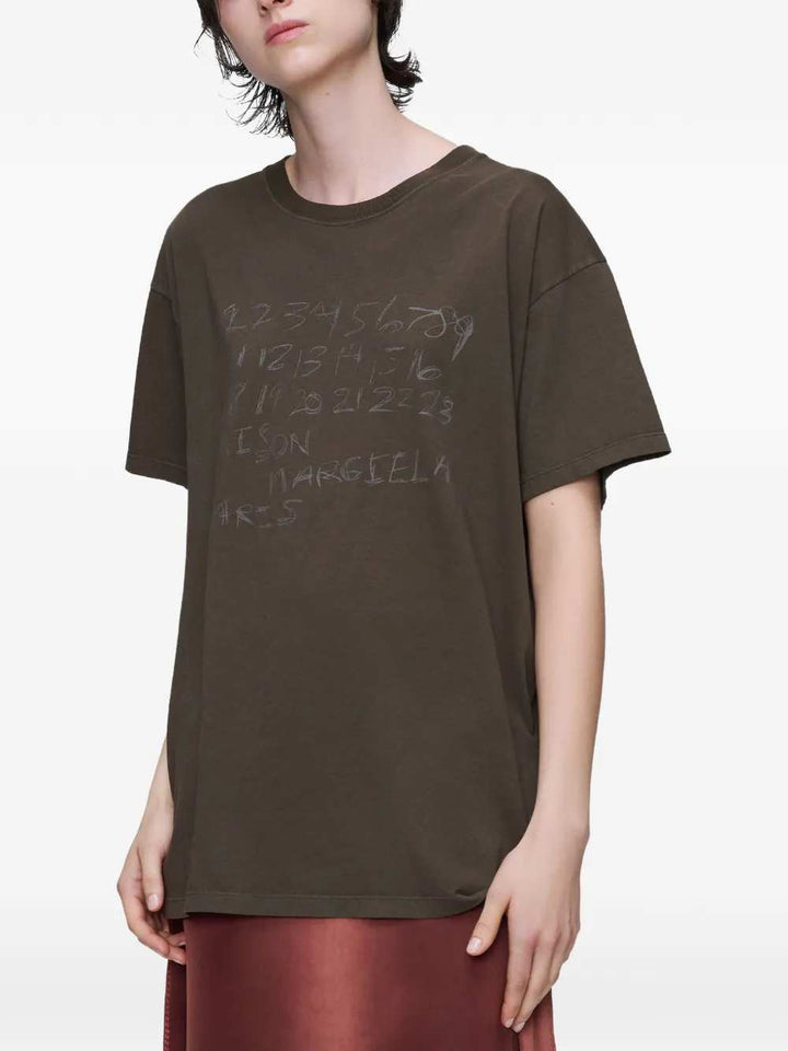 Maison Margiela TSHIRT - Brown | 3cf11d007417f106b1f9d84ea469c64e8cd218b9