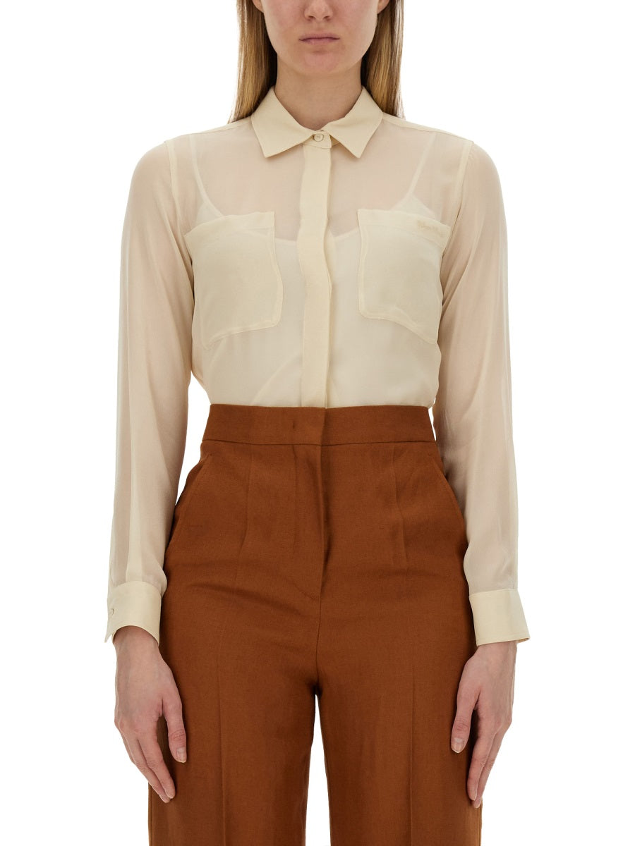 Max Mara Shirts - Ivory | e081d1fbcbc5385480d692bc2b5f587ff34622d6