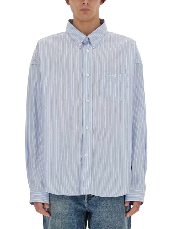 Givenchy Shirts - Light Blue | Wanan Luxury