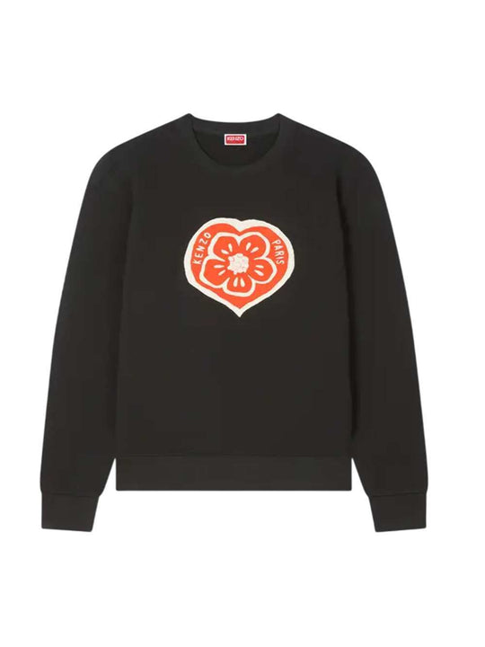 Kenzo Boke Heart Cotton Sweatshirt