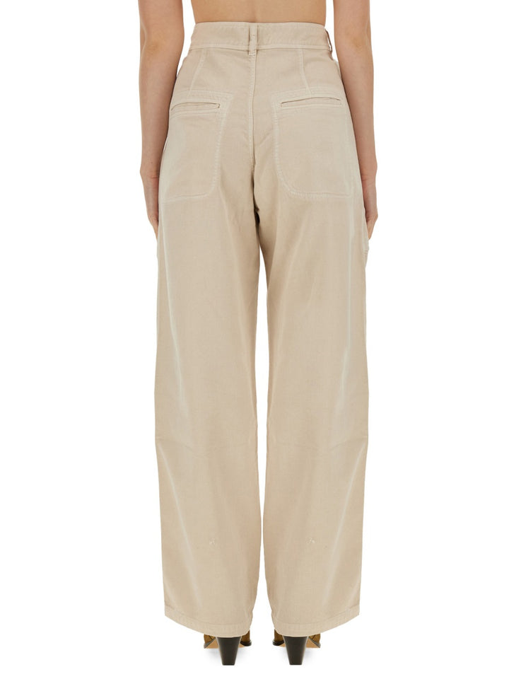 Isabel Marant Pants - Neutral | Wanan Luxury