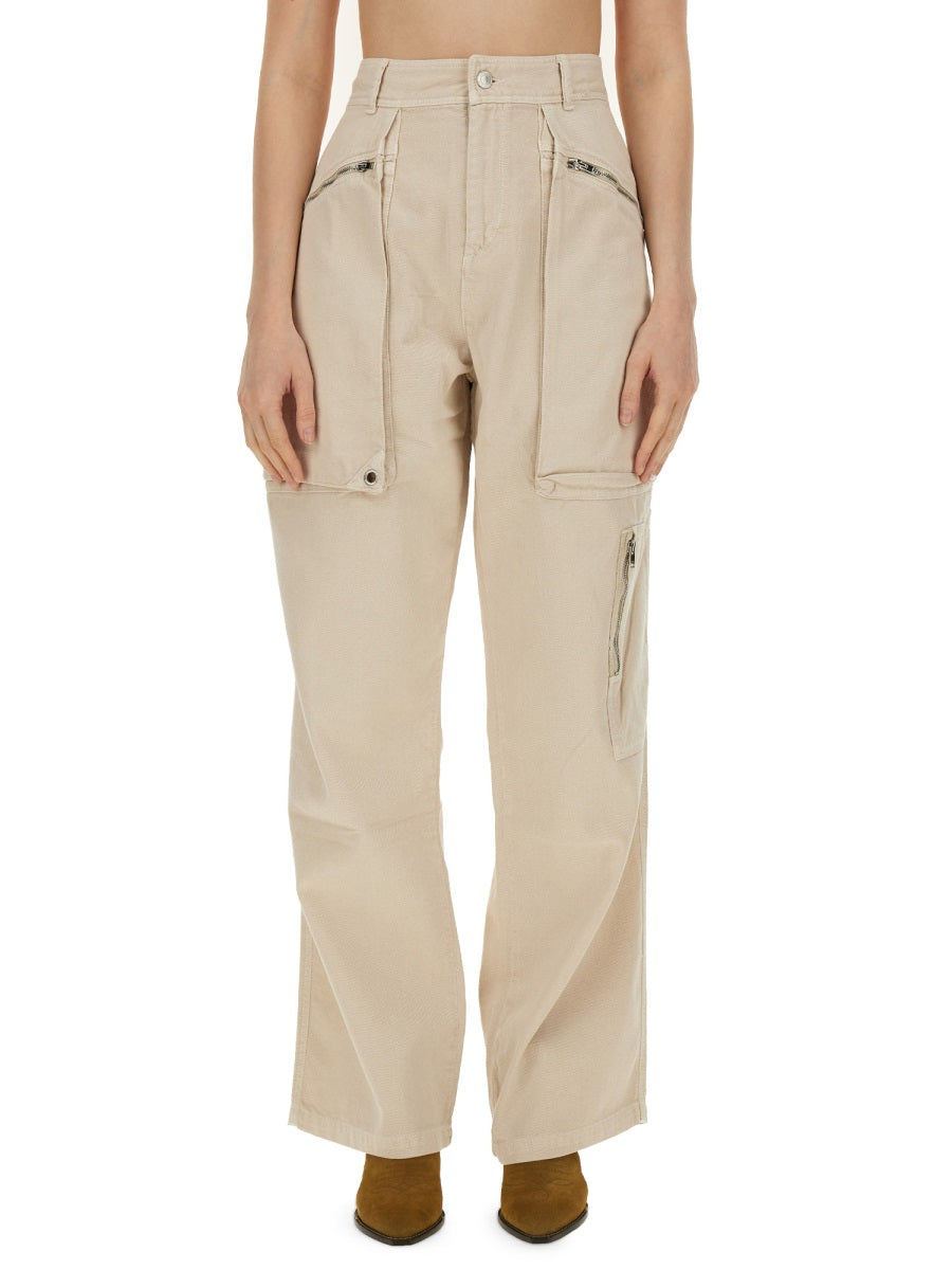 Isabel Marant Pants - Neutral | Wanan Luxury