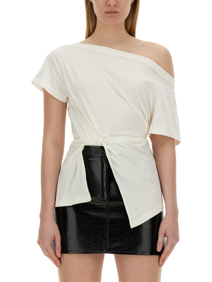 Courrèges T shirts - White | Wanan Luxury