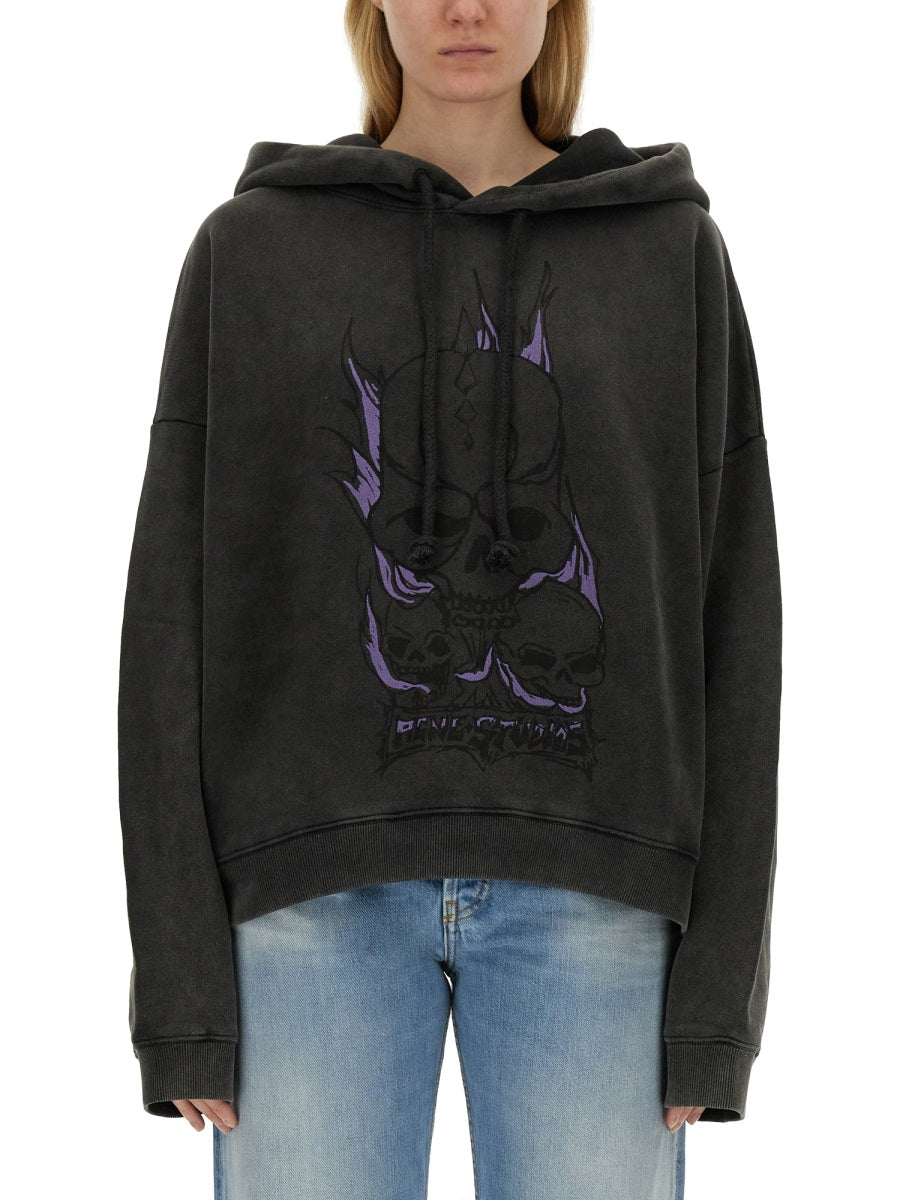 Acne Studios Sweatshirts - Black | c4552cf3e89c9e9c0a1a022a6fc9d09476f33467