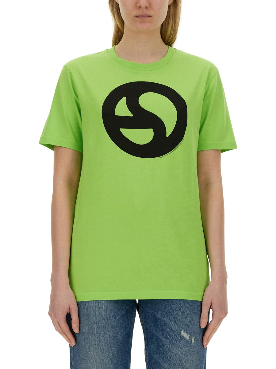 Acne Studios T shirts - Green | 591f413430cde1be81ae91f731436d3a019c9e48