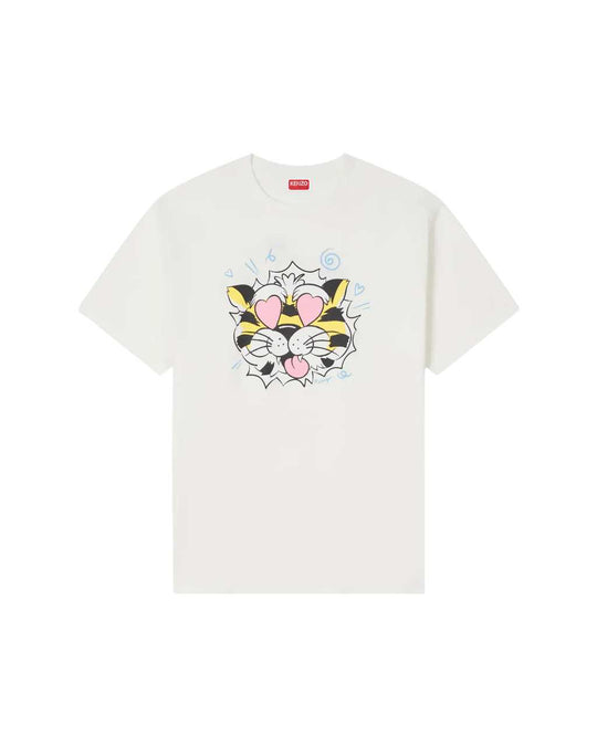 Kenzo Wild Tiger Loose-Fit Cotton T-Shirt