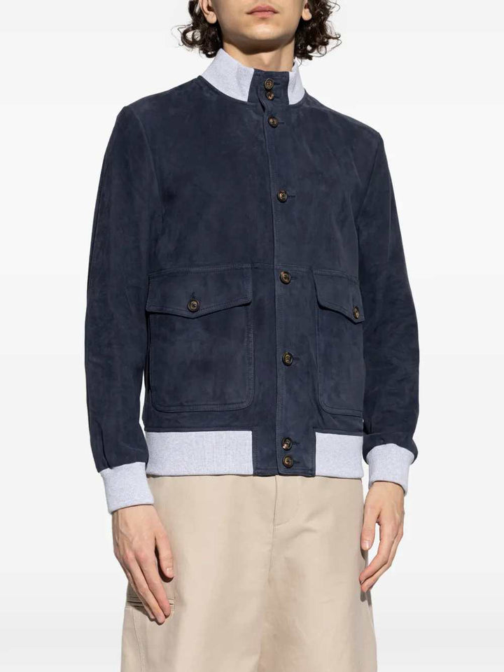 Eleventy JACKET - Blue | 54e1dbc4bdef1d47514fe59d47f45632a965e844