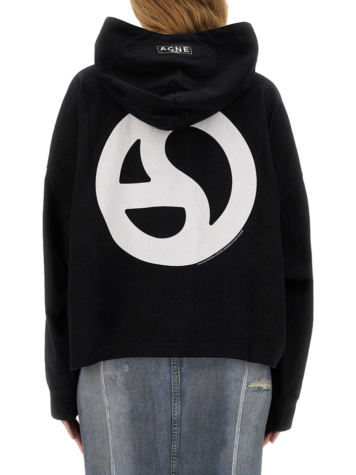 Acne Studios Sweatshirts - Black | 9b28d3ffd8b3a77b1493c99eb0b201fb7cbc8be2