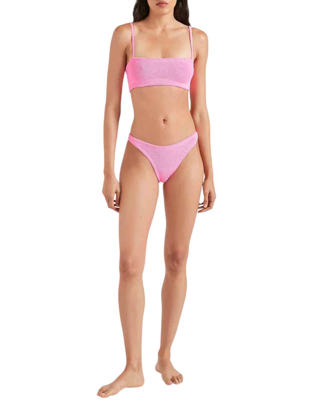 Hunza G SWIMWEAR - Pink & Purple | db8534d9b95f3cdf5895128d5e8860382cac92a0