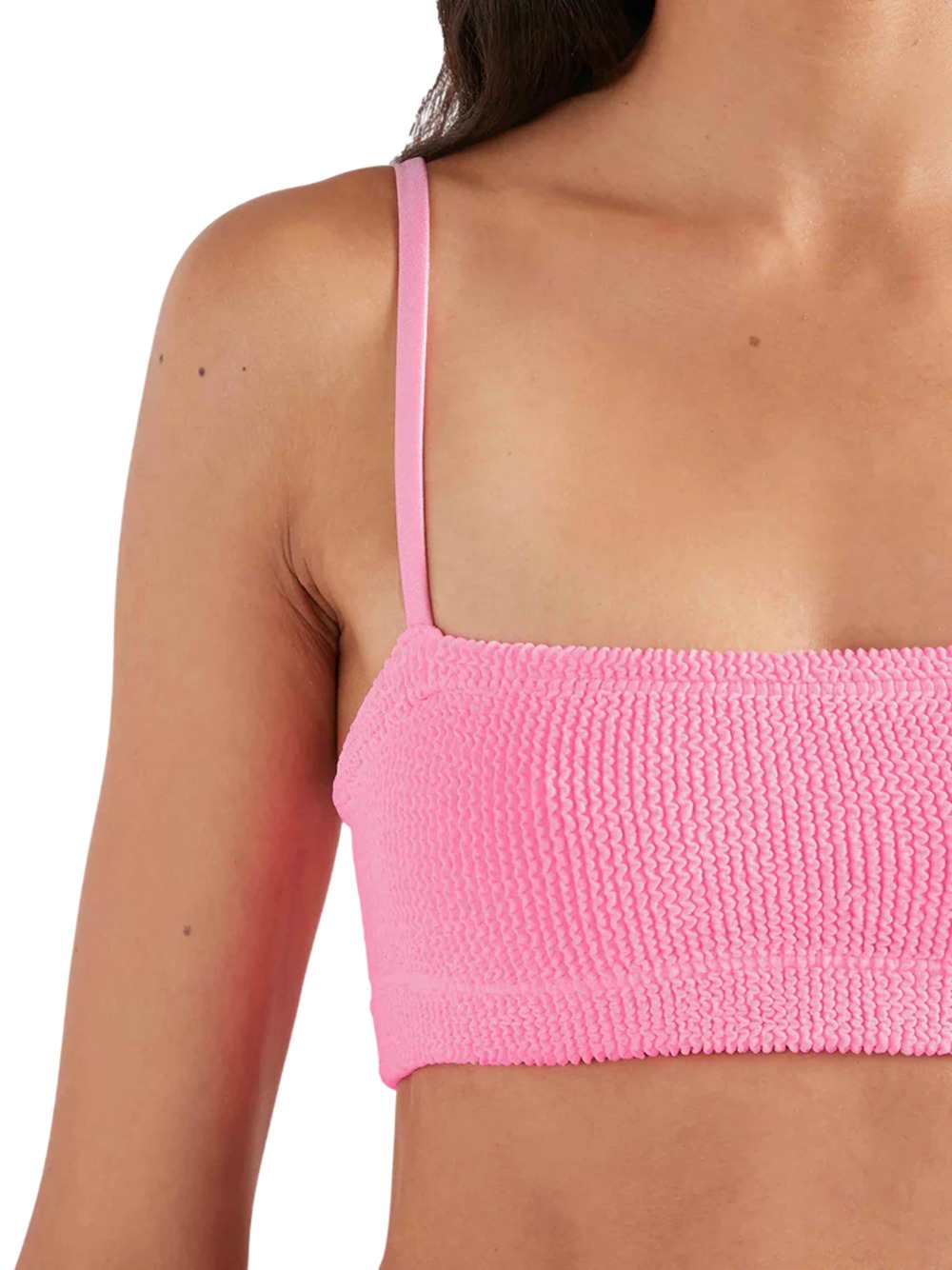 Hunza G SWIMWEAR - Pink & Purple | 772f2be5732e6f17ac85a6860daca87389222fd7