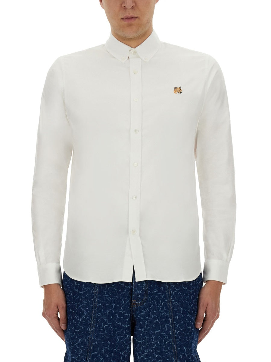 Maison Kitsuné Shirts - White | Wanan Luxury