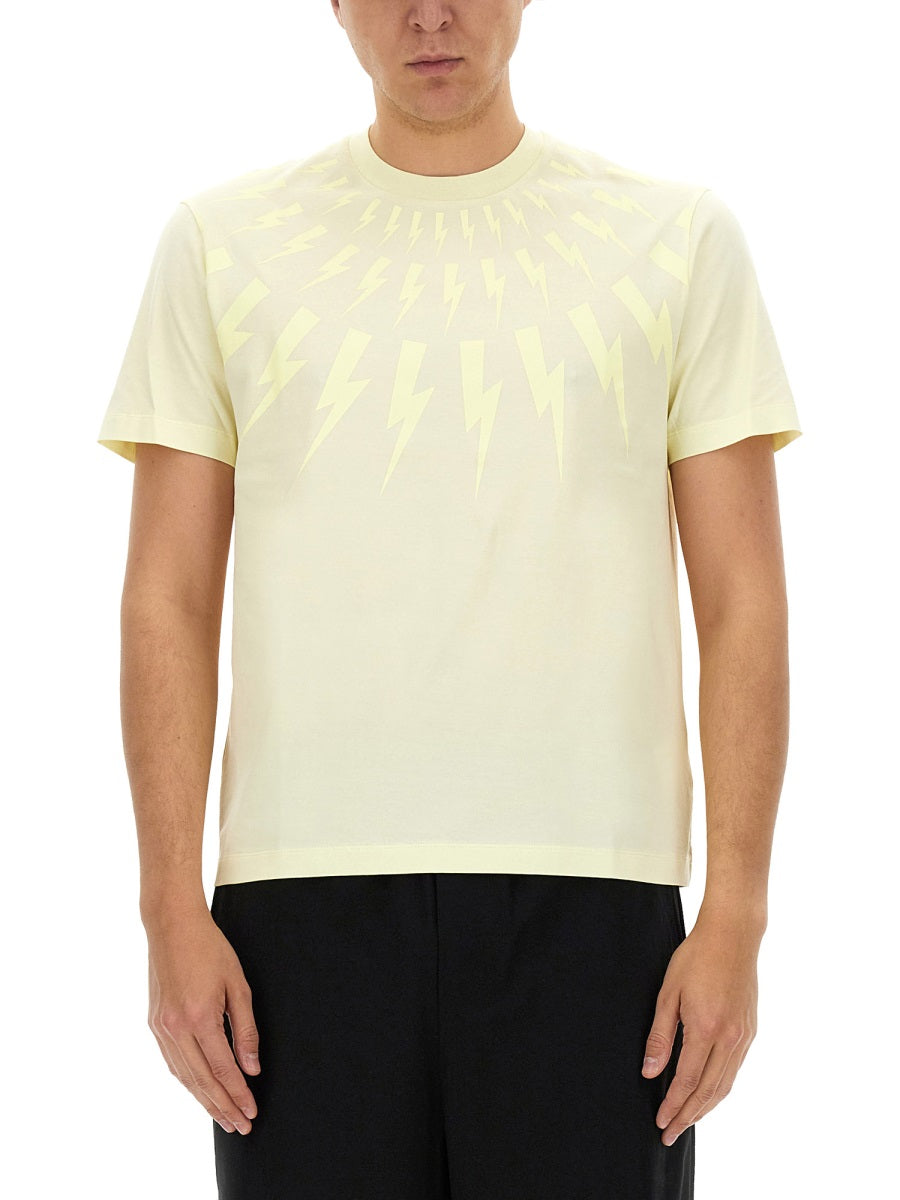 Neil Barrett T shirts - Beige | Wanan Luxury