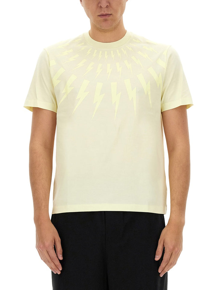 Neil Barrett T shirts - Beige | Wanan Luxury