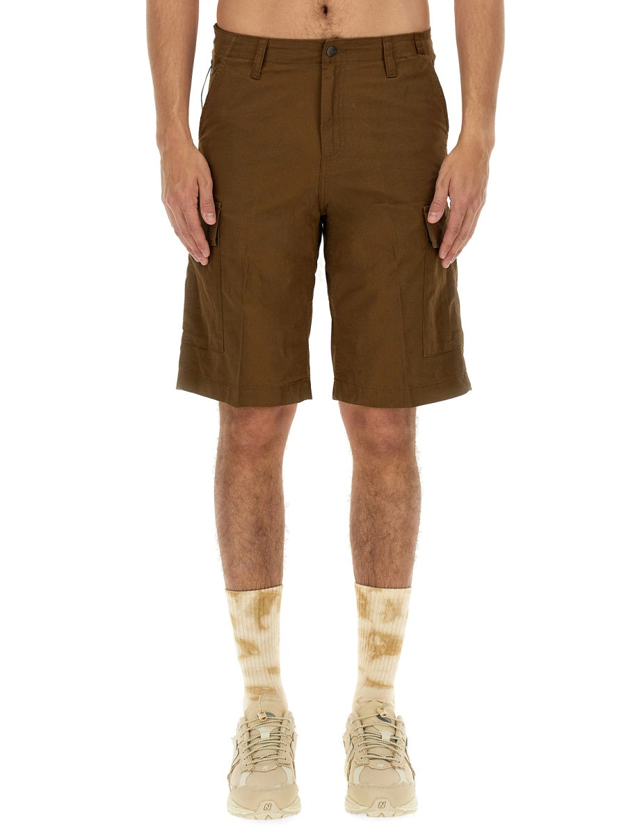 Carhartt Wip Shorts - Brown | Wanan Luxury