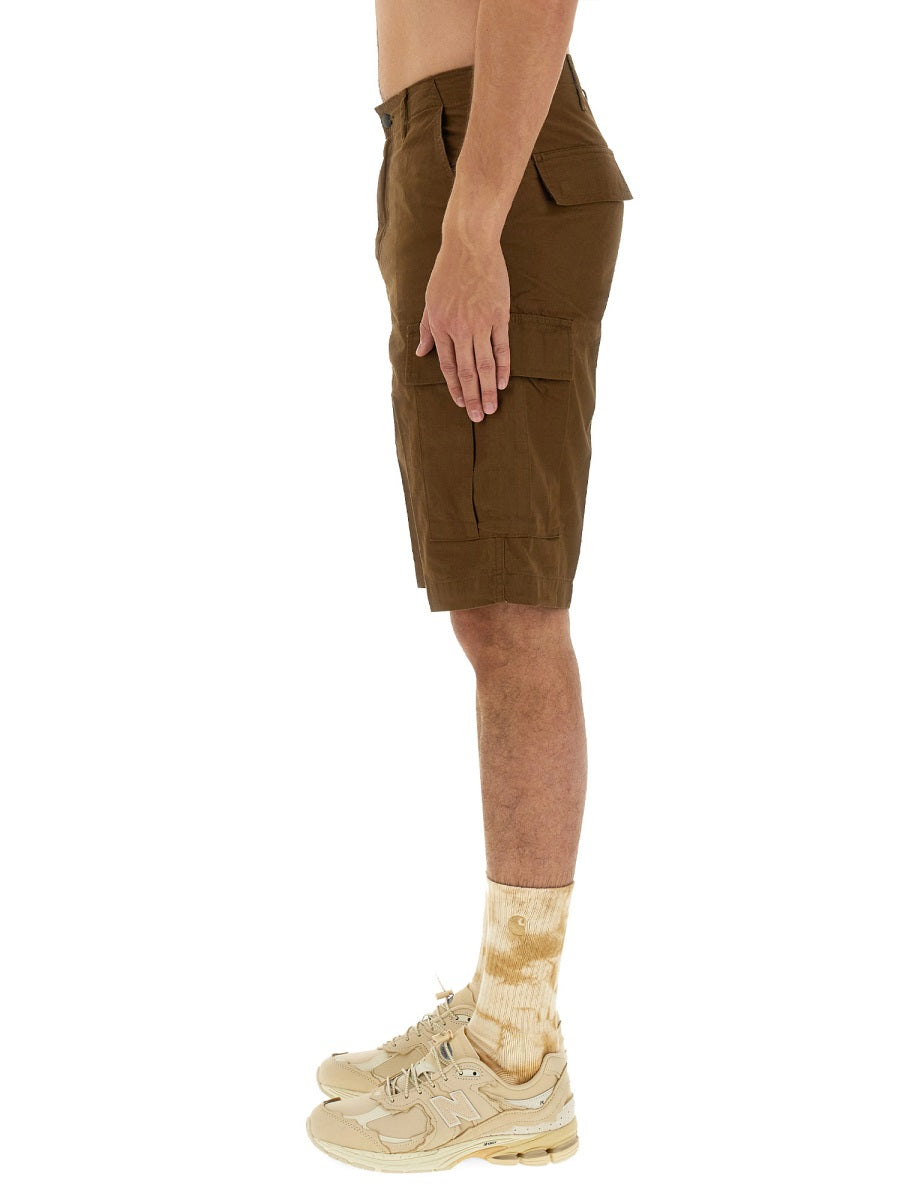 Carhartt Wip Shorts - Brown | Wanan Luxury