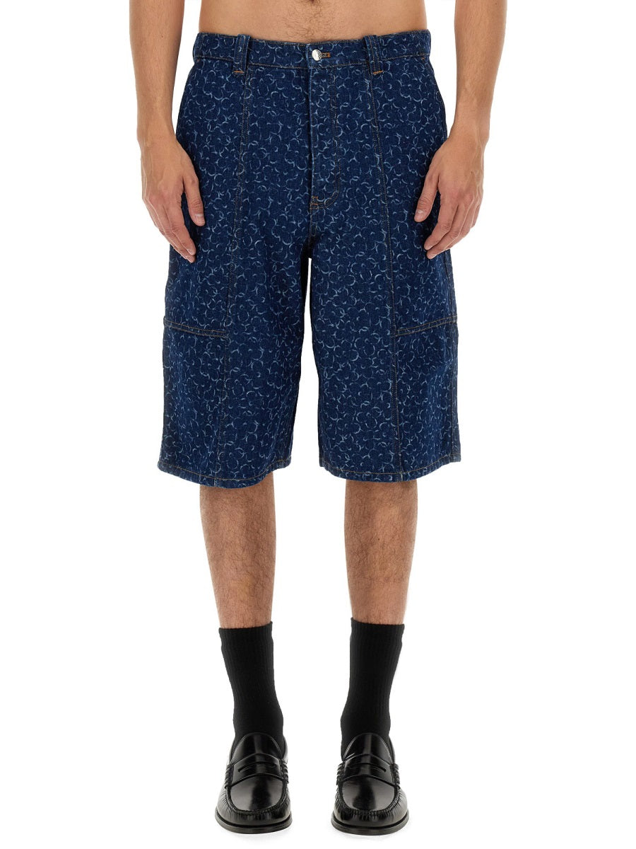 Maison Kitsuné Shorts - Blue | Wanan Luxury