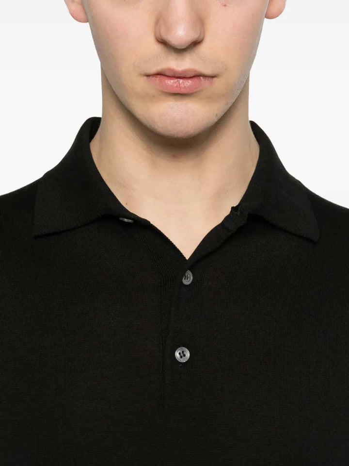Lardini POLO - Black | 334f1d96684e7f7cded1f36530312efcf0a4c562