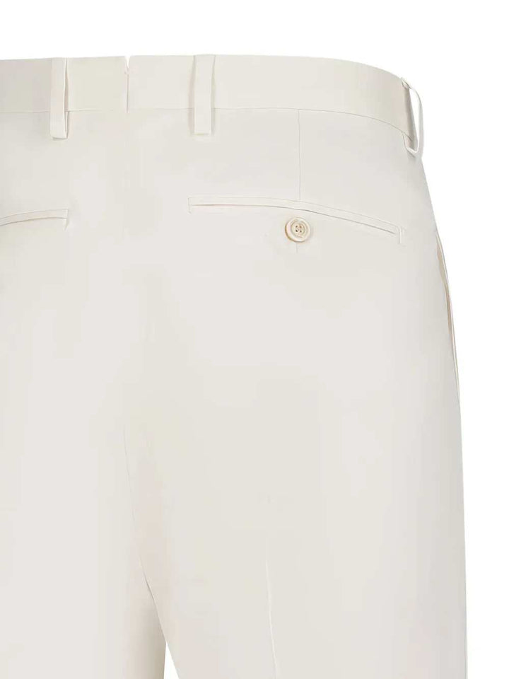 Lardini PANTS - White | d748811ee42a61647cbd14df87f1612aea349348