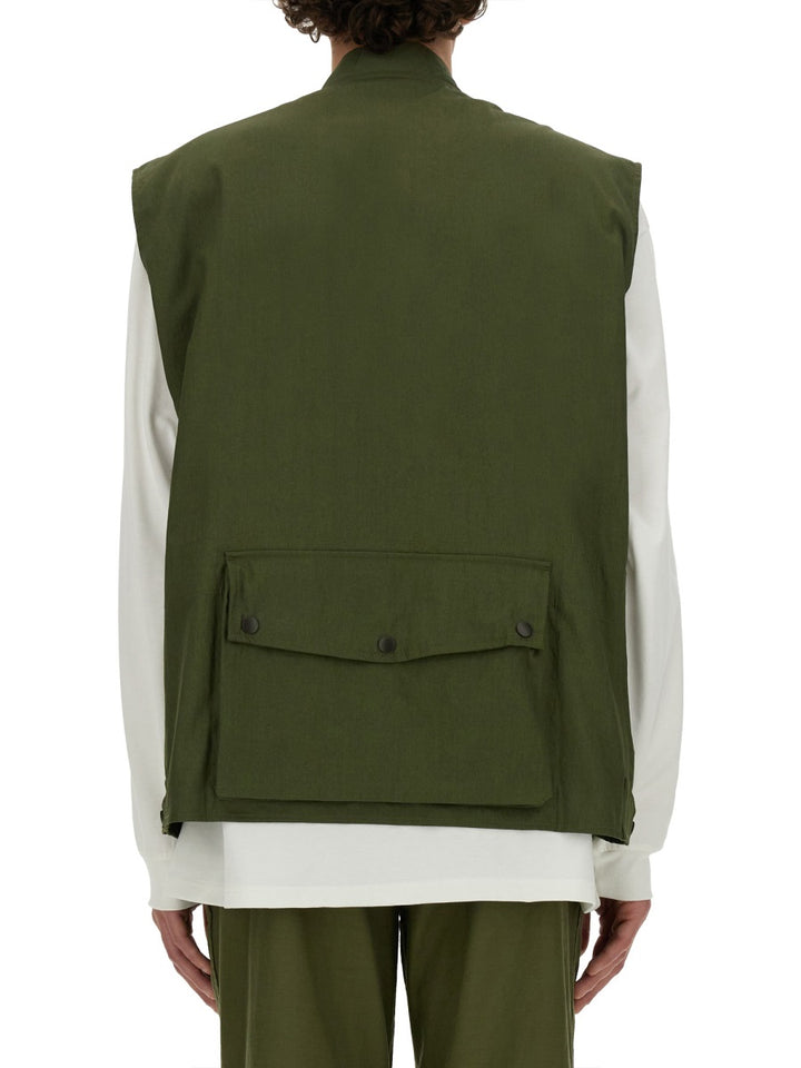 Needles Gilet - Green | Wanan Luxury
