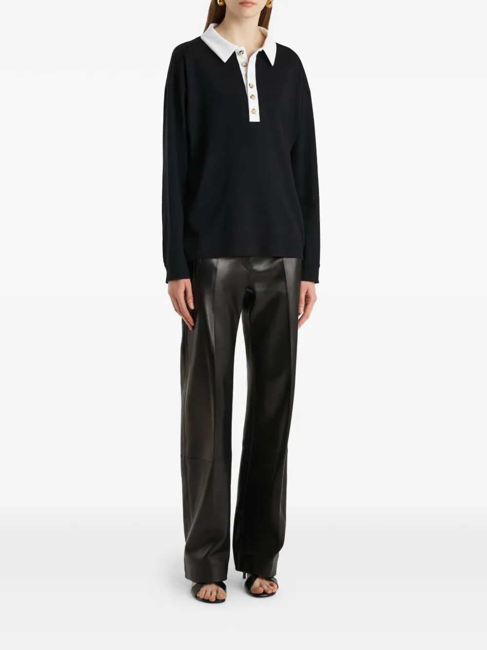 Khaite POLO - Black | af5b7179cc062af8fcec21e95dfcb53a95a7952b