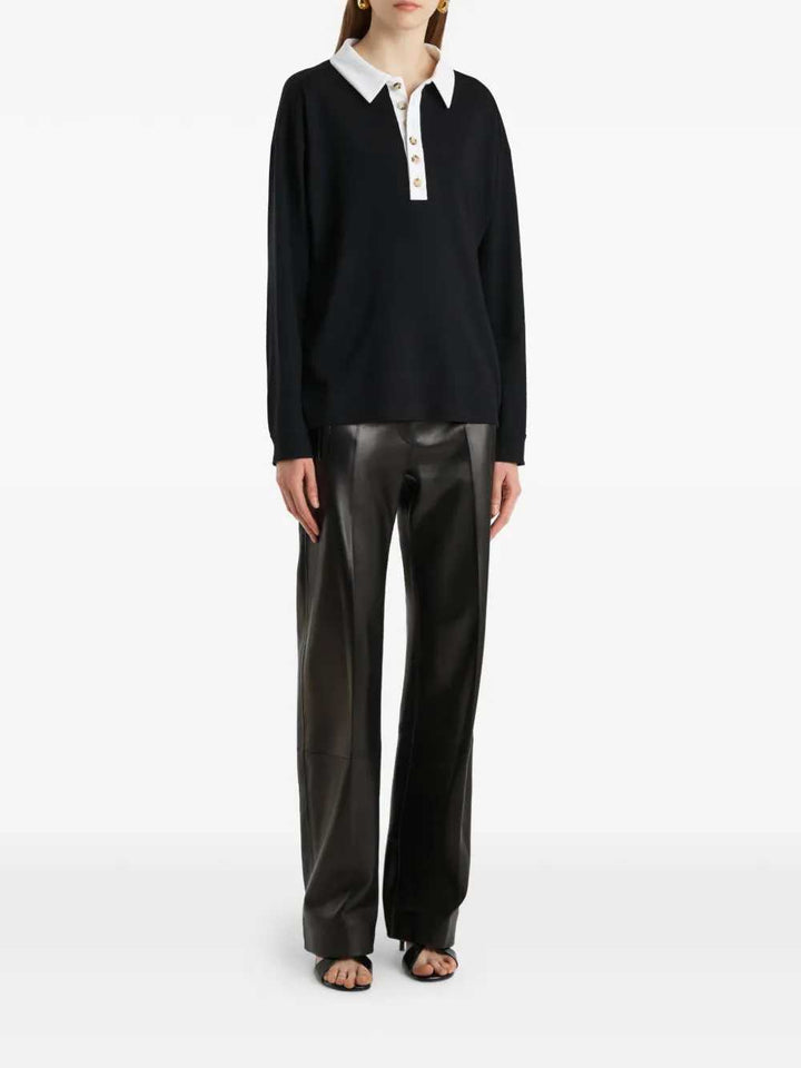 Khaite POLO - Black | af5b7179cc062af8fcec21e95dfcb53a95a7952b