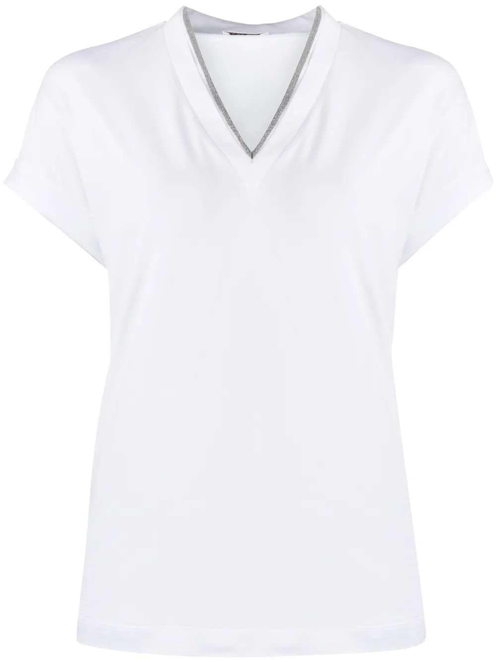 Brunello Cucinelli T-shirts - White | 2c5524c2f50874b34a5560861cda7257f604abce