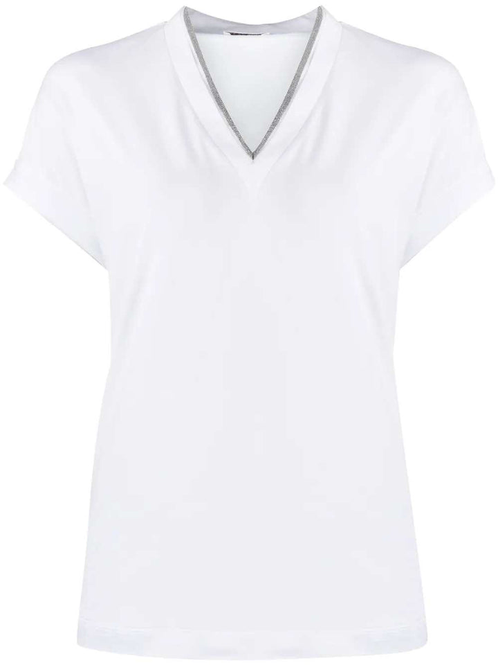 Brunello Cucinelli T-shirts - White | 2c5524c2f50874b34a5560861cda7257f604abce