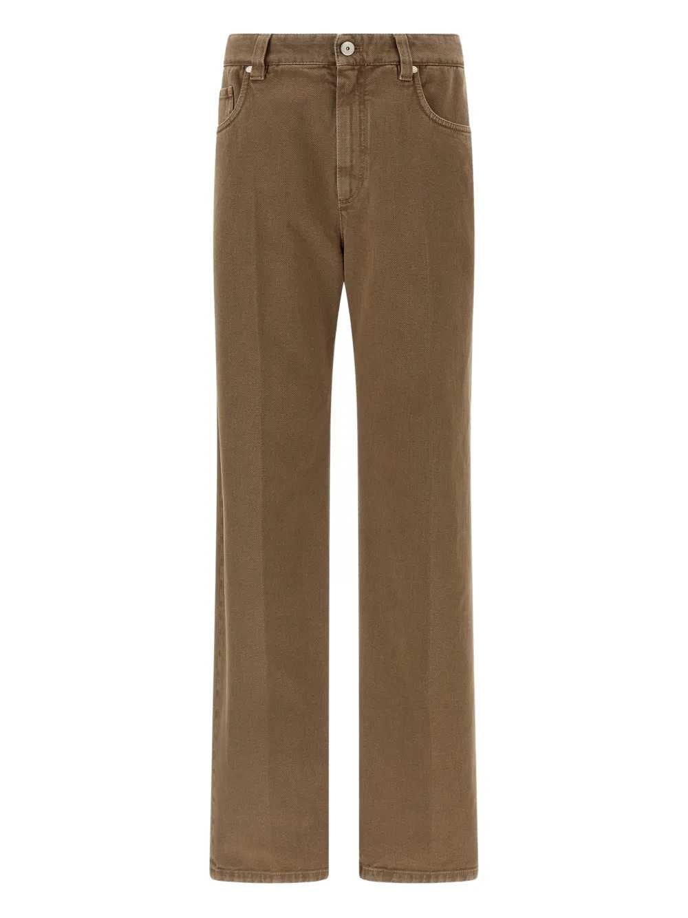 Brunello Cucinelli PANTS - Brown | 8bab63a0b74d329dca259ed47d003b4046db2f77