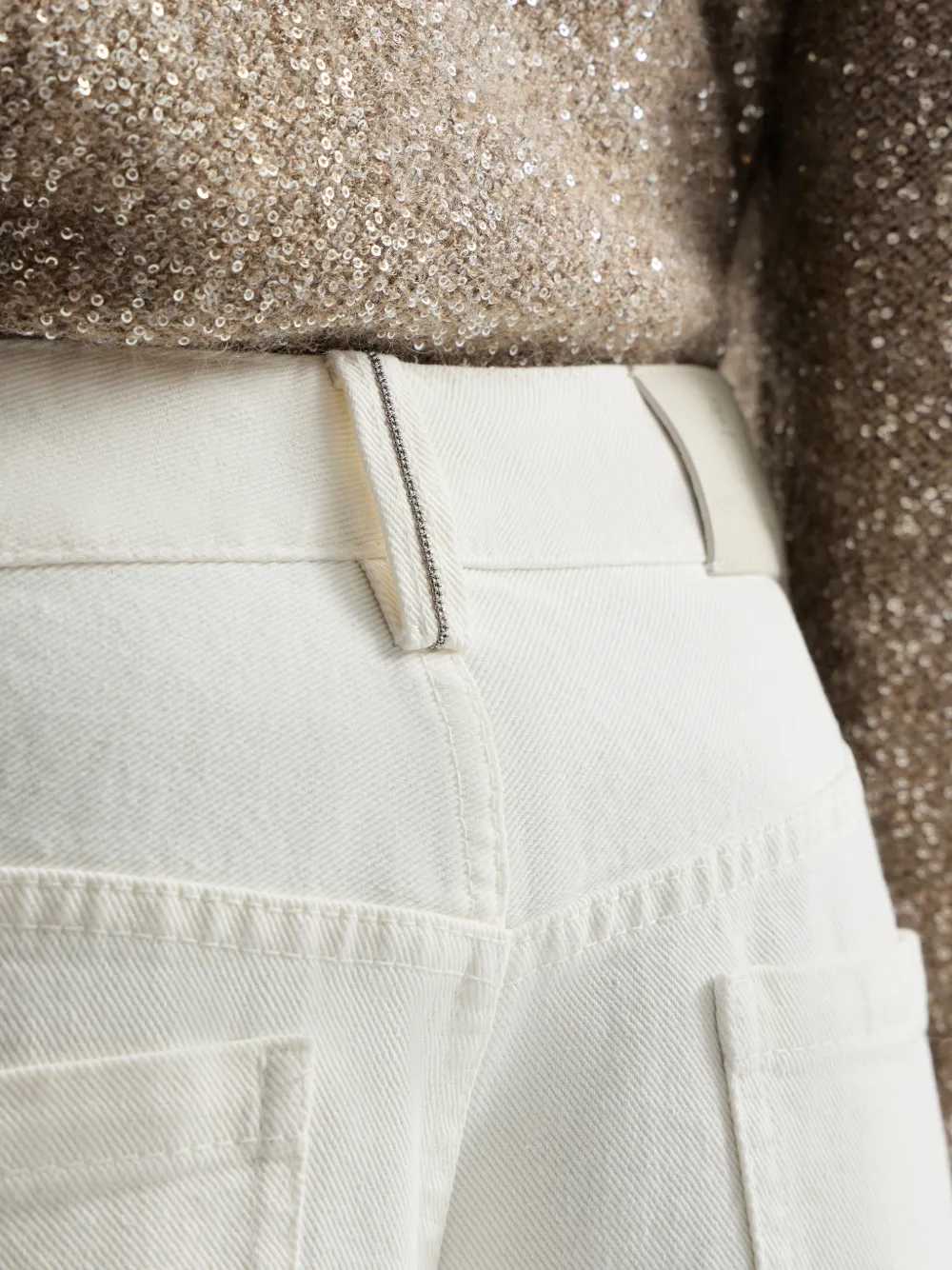 Brunello Cucinelli PANTS - White | 0aeb7acec4b70b361b740e5fe50a90aef212c127
