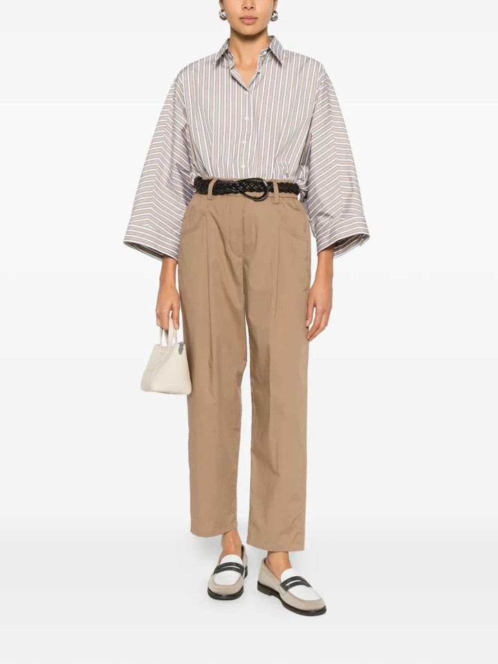 Brunello Cucinelli Regular & straight leg - Brown | e280ced56f95614b746faf64776fa754c951e9a9