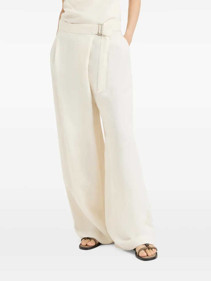 Brunello Cucinelli PANTS - White | bb8642a822115afc9001b9b16561743e4e175054