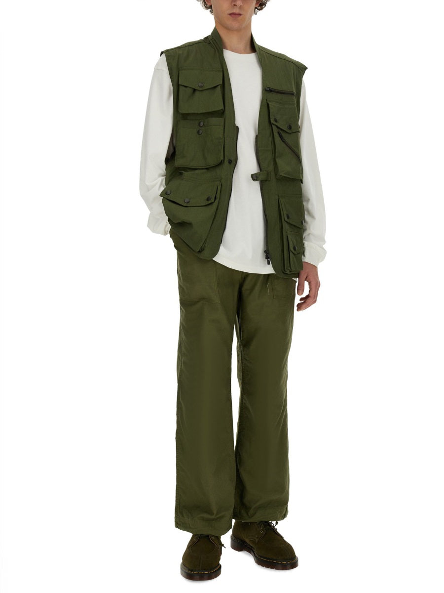Needles Gilet - Green | Wanan Luxury