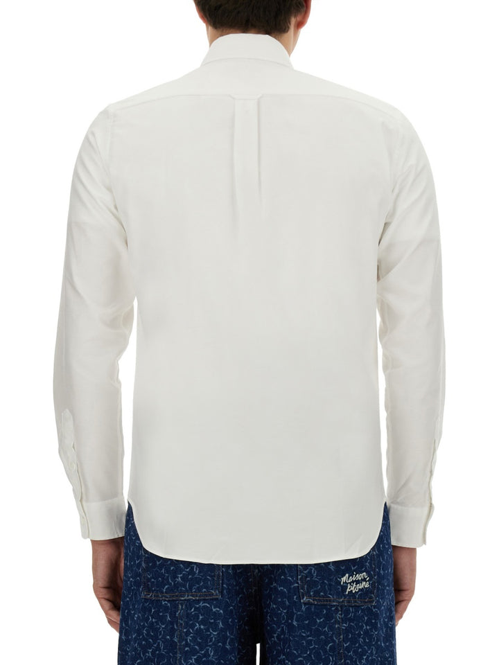 Maison Kitsuné Shirts - White | Wanan Luxury