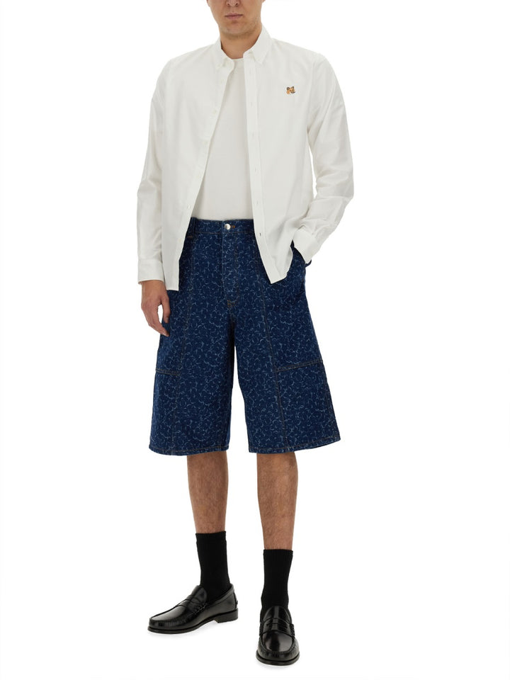 Maison Kitsuné Shirts - White | Wanan Luxury