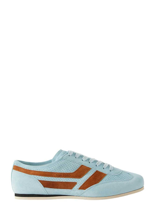 Perforated Leather Sneakers