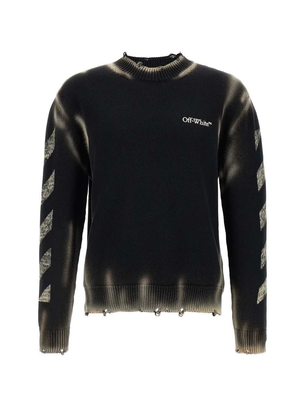 Off White SWEATER - Black | ceb857714eec3726e660e3a024a8f088a8f9fa3a
