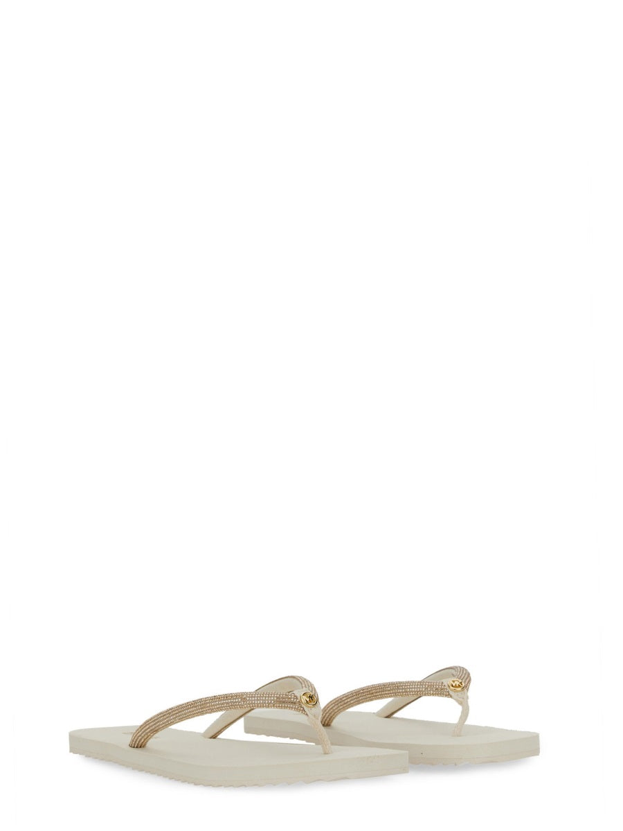 Michael Kors Flat Shoes - Beige | Wanan Luxury